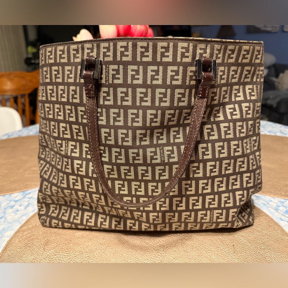 Fendi Zucca Handbag-Small